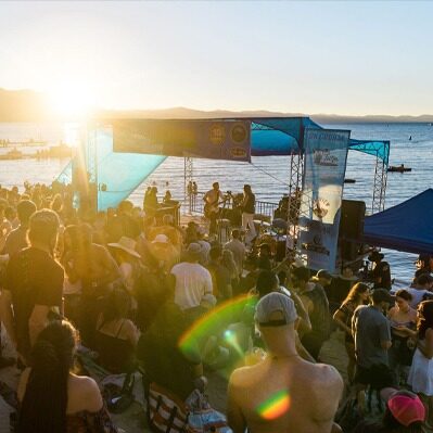 Lake Tahoe Music on the beach Boat Tours